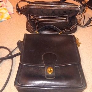 2 Coach Purses FIRM